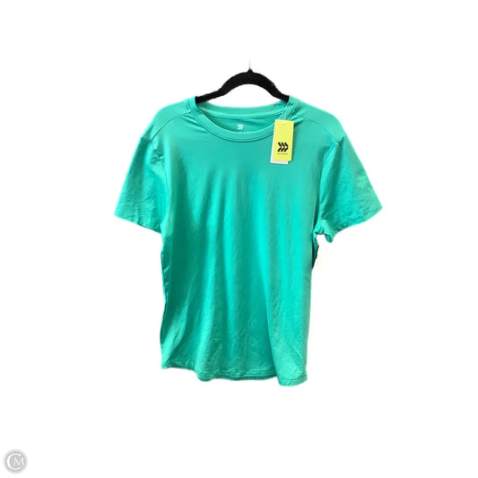 Athletic Top Short Sleeve By All In Motion In Green, Size: M