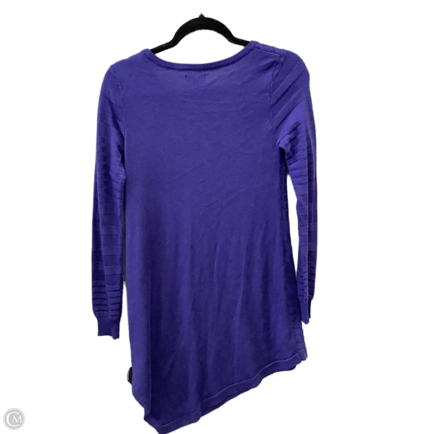 Tunic Long Sleeve By Apt 9 In Blue, Size: S