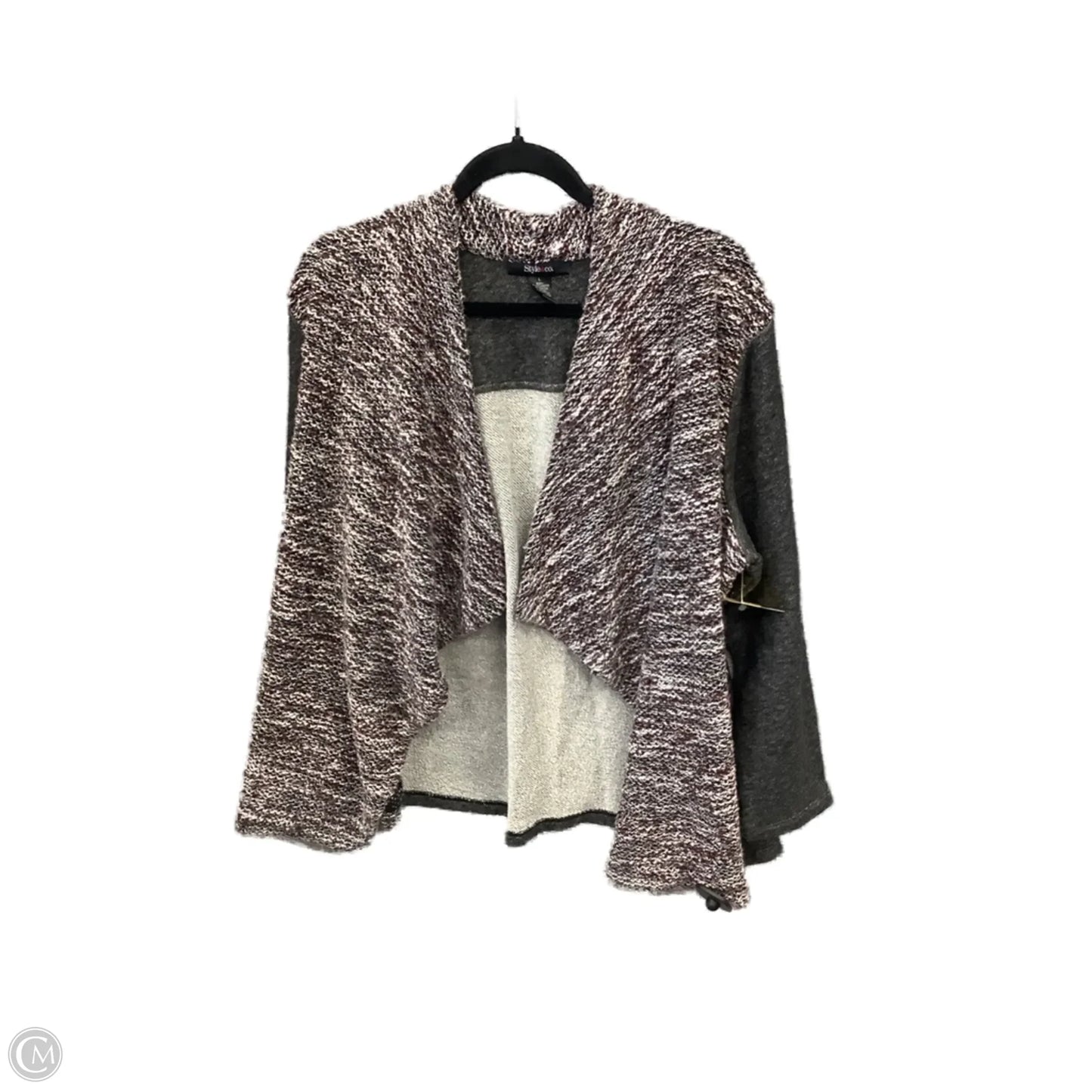 Cardigan By Style And Company In Multi-colored, Size: L