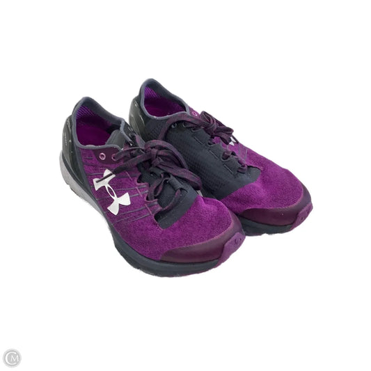 Shoes Athletic By Under Armour In Purple, Size: 7