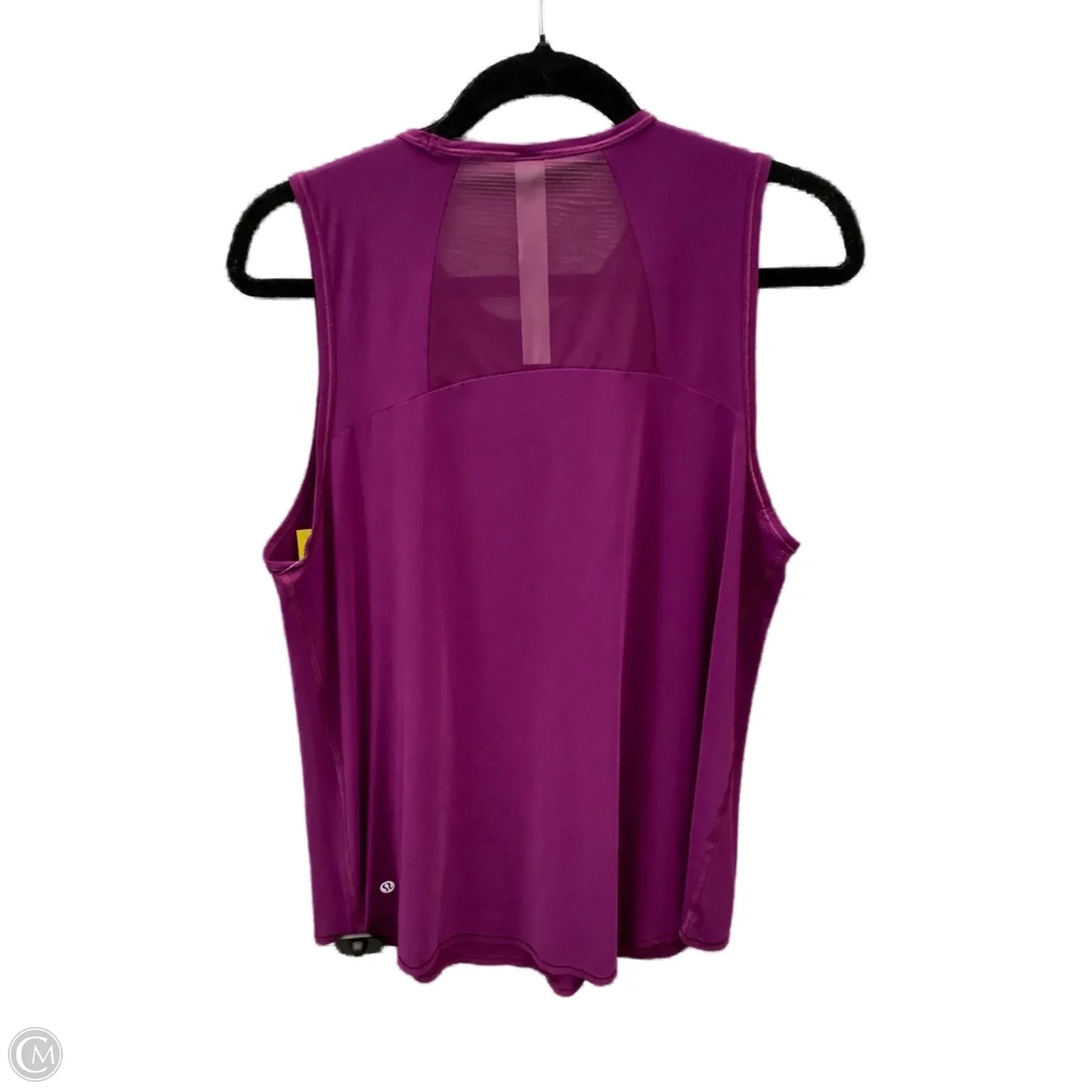 Athletic Tank Top By Lululemon In Purple, Size: 10