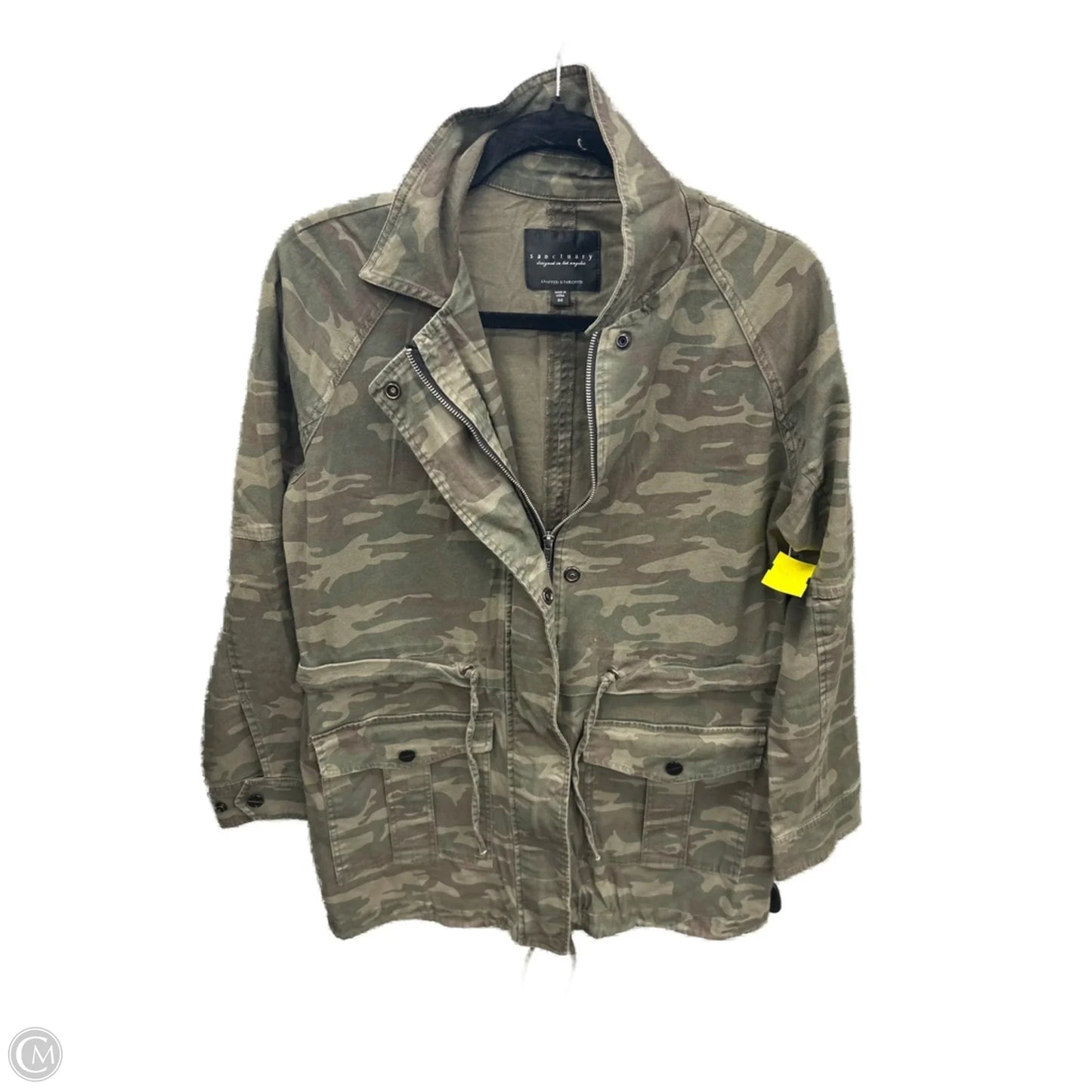 Jacket Utility By Sanctuary In Camouflage Print, Size: M