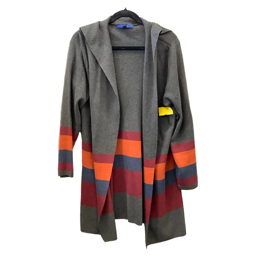 Cardigan By Apt 9 In Multi-colored, Size: L