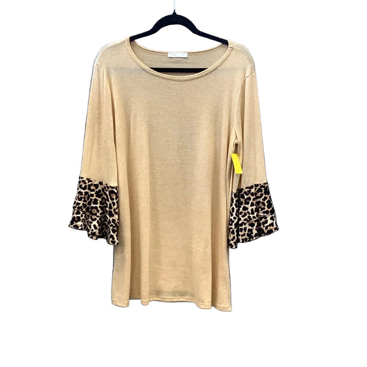 Top Long Sleeve By Clothes Mentor In Yellow, Size: M