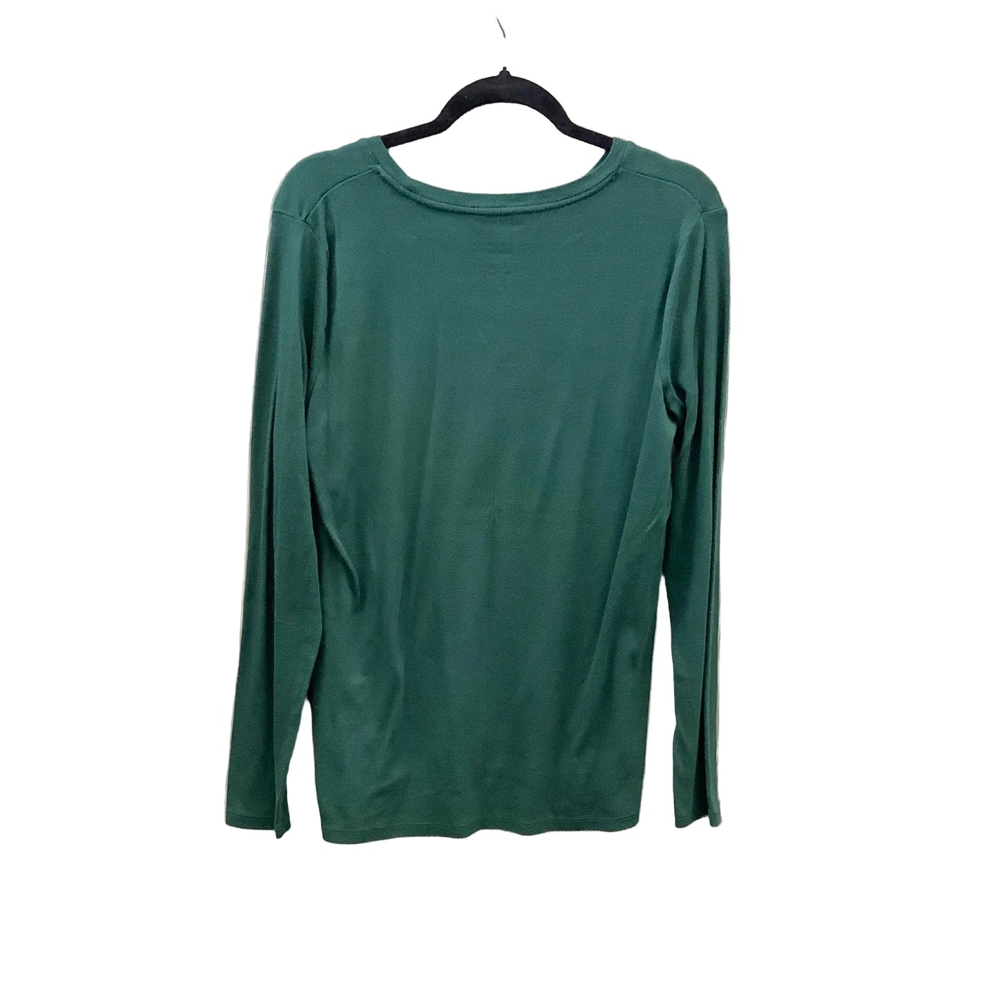 Top Long Sleeve Basic By A New Day In Green, Size: Xxl