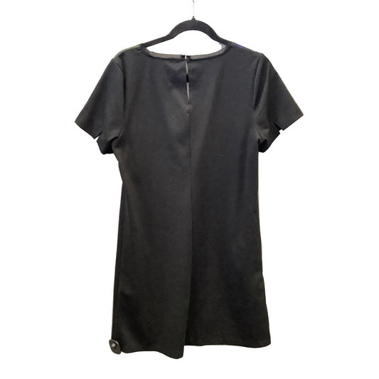 Dress Casual Midi By Simply Vera In Black & Blue, Size: L