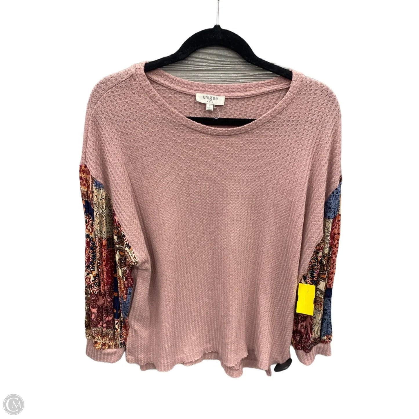 Top Long Sleeve By Umgee In Pink, Size: S