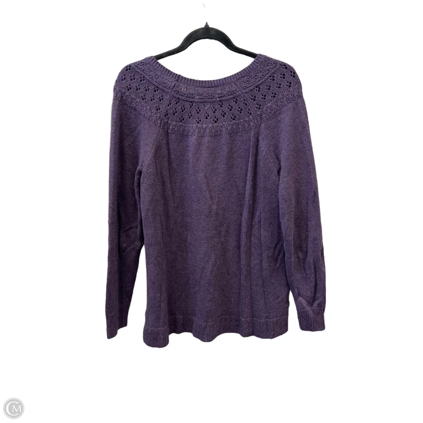 Sweater By Sonoma In Purple, Size: M