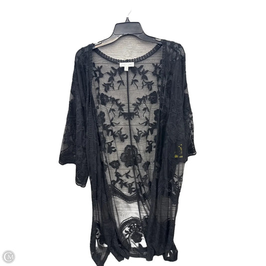 Kimono By She + Sky In Black, Size: S