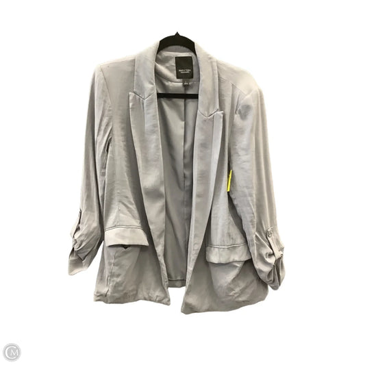 Blazer By Simply Vera In Grey, Size: L