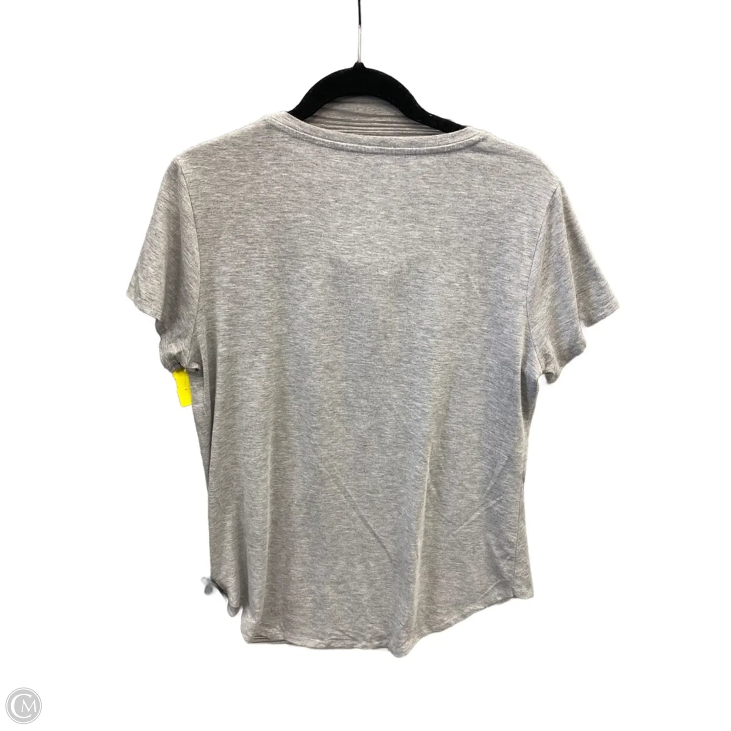 Top Short Sleeve By Apt 9 In Grey, Size: L