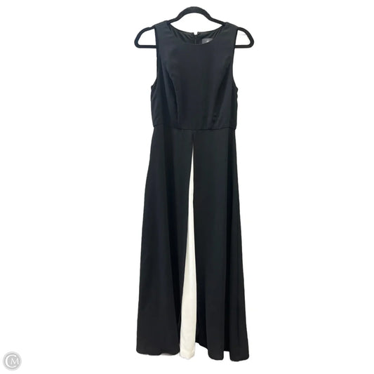 Jumpsuit By Adrianna Papell In Black & White, Size: S