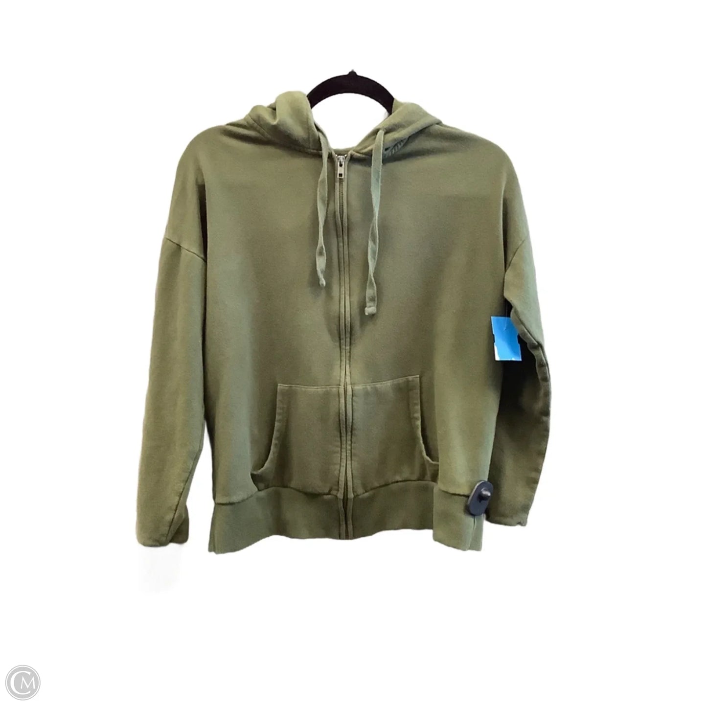 Sweatshirt Hoodie By Time And Tru In Green, Size: M