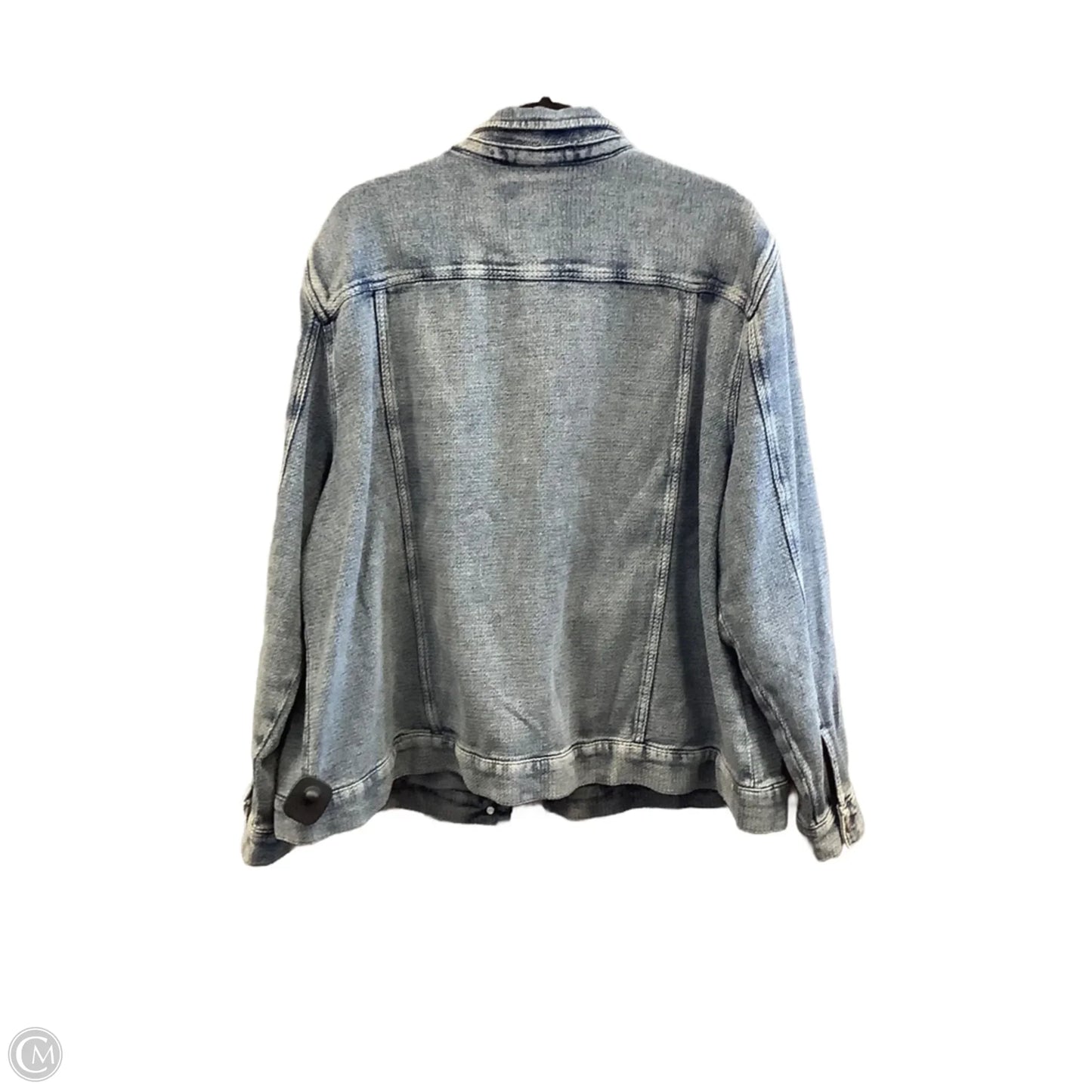 Jacket Denim By Natural Reflections In Blue Denim, Size: 2x