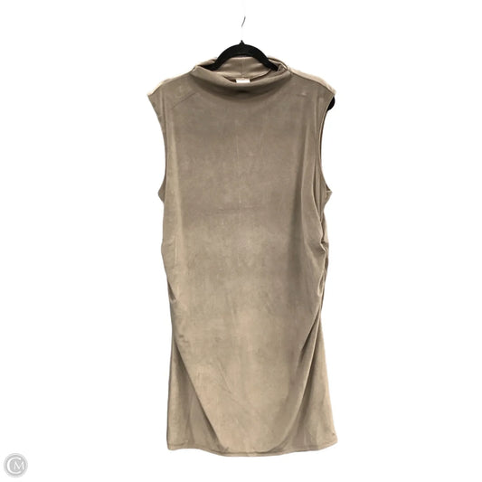 Dress Casual Midi By A New Day In Grey, Size: Xxl