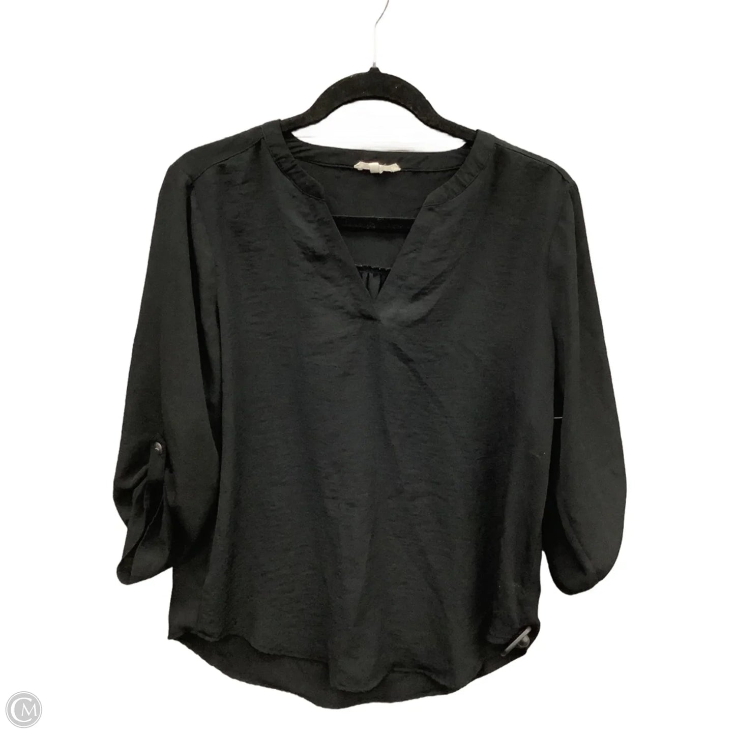 Top Long Sleeve By Maurices In Black, Size: S