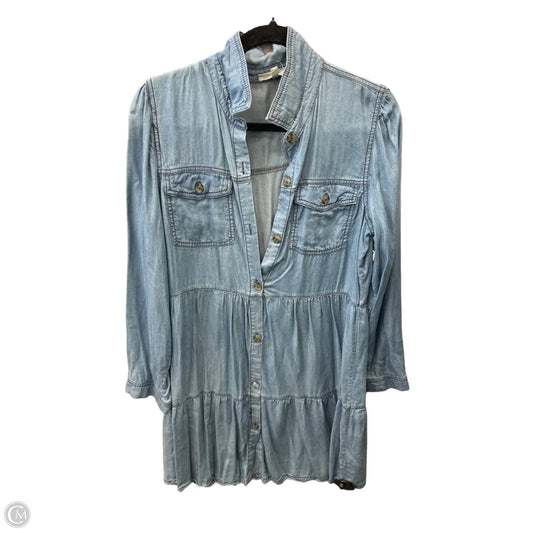 Dress Casual Midi By Maurices In Blue, Size: M