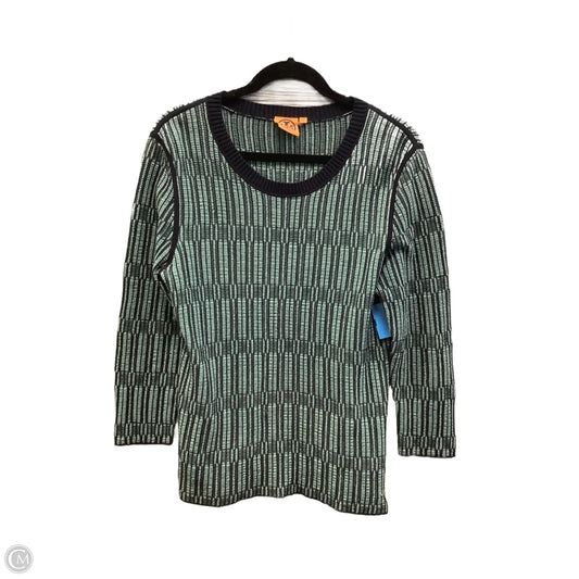 Top Long Sleeve Designer By Tory Burch In Green, Size: Xl