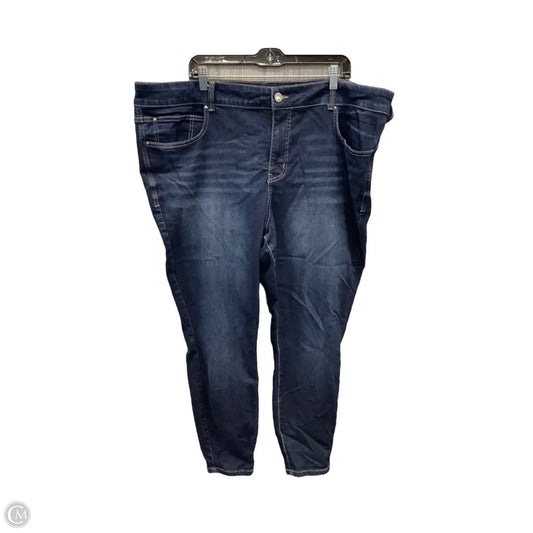 Jeans Skinny By Maurices In Blue Denim, Size: 24