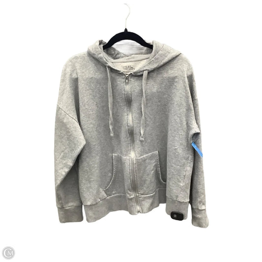 Sweatshirt Hoodie By Time And Tru In Grey, Size: Xl
