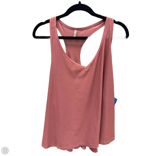 Athletic Tank Top By Mta Sport In Pink, Size: 3x