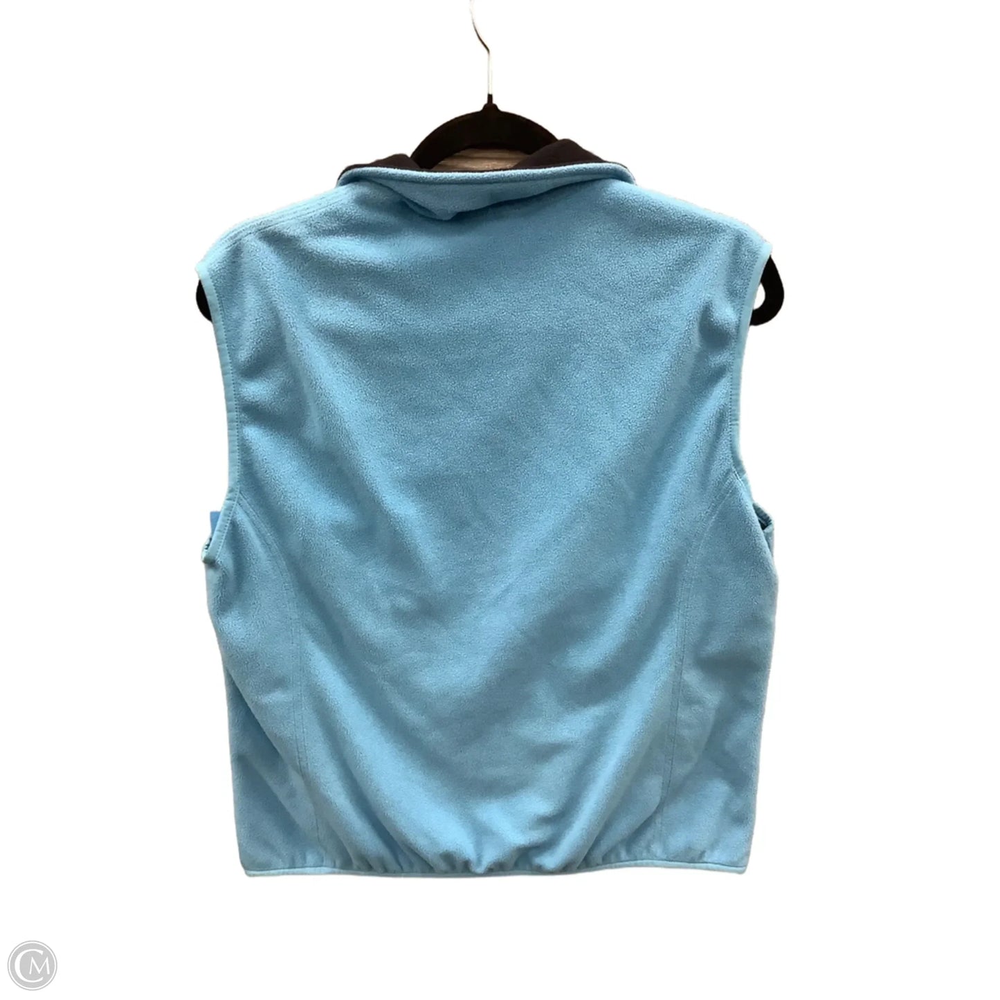 Vest Fleece By Lands End In Blue, Size: M