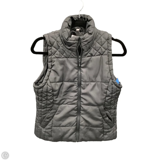Vest Puffer & Quilted By Bongo In Grey, Size: M