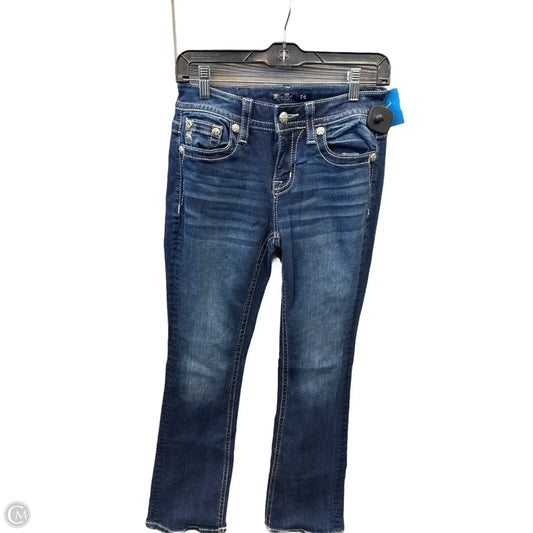 Jeans Skinny By Miss Me In Blue Denim, Size: 2