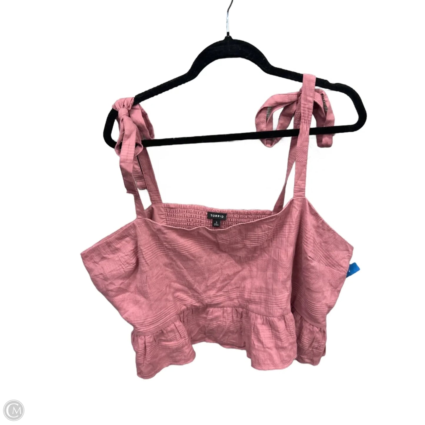 Top Sleeveless By Torrid In Pink, Size: 3x