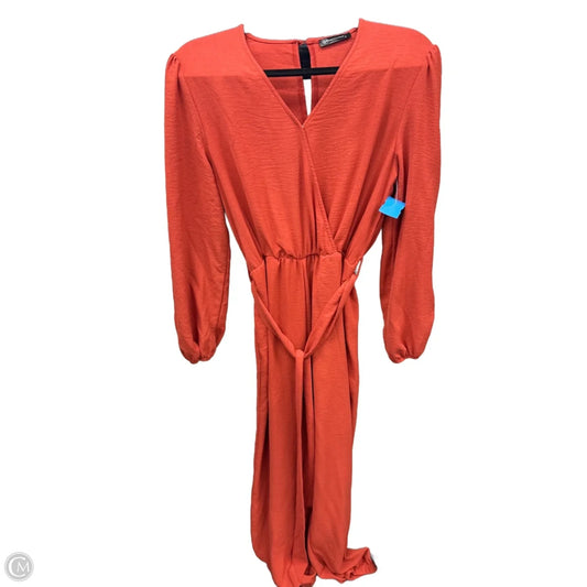 Jumpsuit By Prettygarden In Orange, Size: S