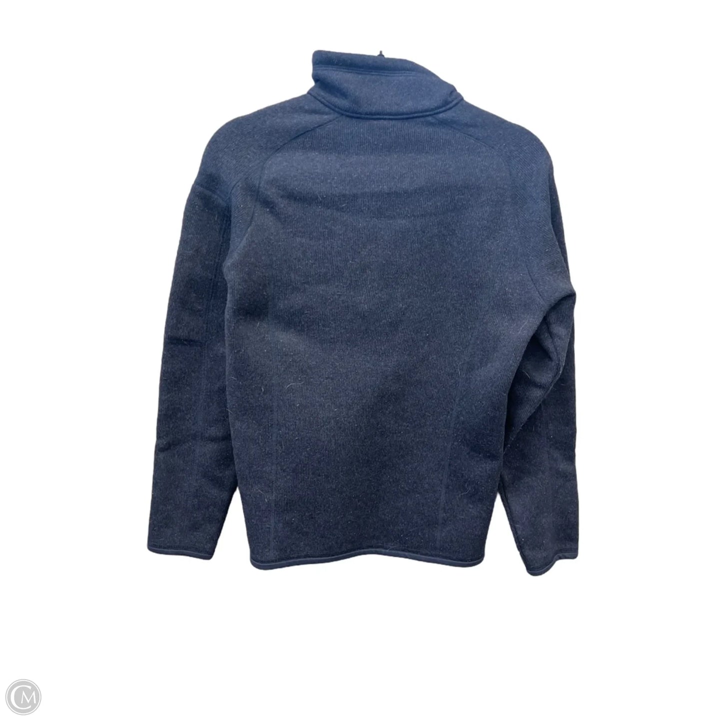 Sweatshirt Collar By Patagonia In Blue, Size: M
