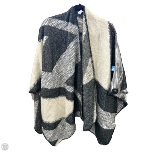 Shawl By Apt 9 In Grey, Size: Osfm