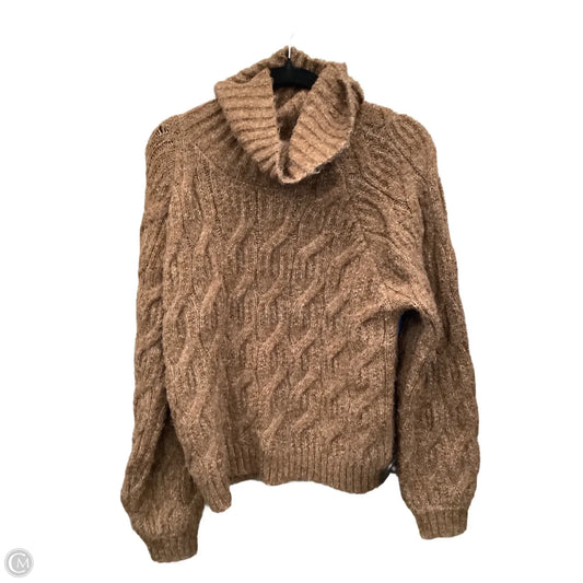 Sweater By Francesca's In Brown, Size: L