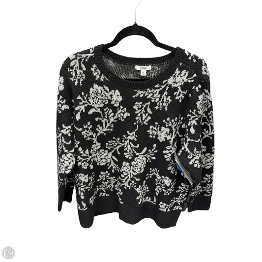 Sweater By Croft And Barrow In Black, Size: Xlp