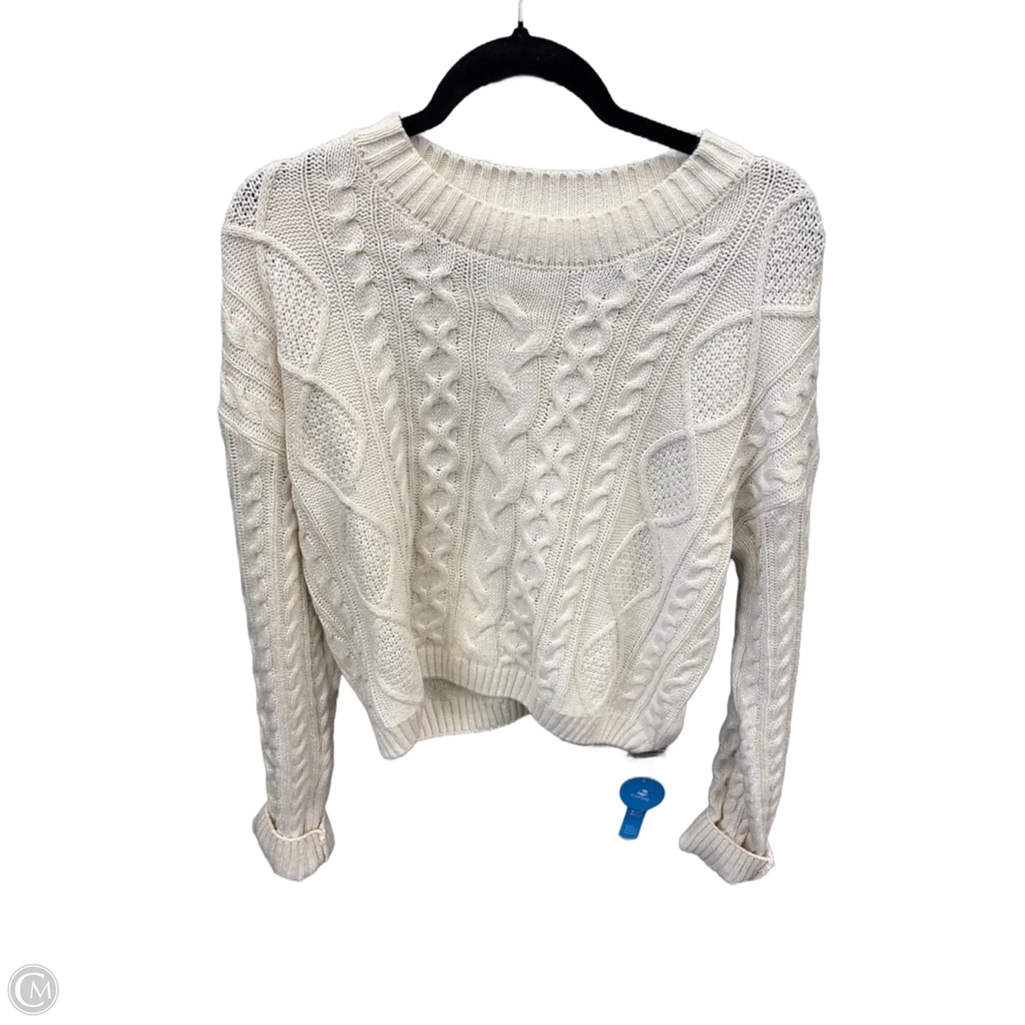 Sweater By Cupshe In White, Size: Xl