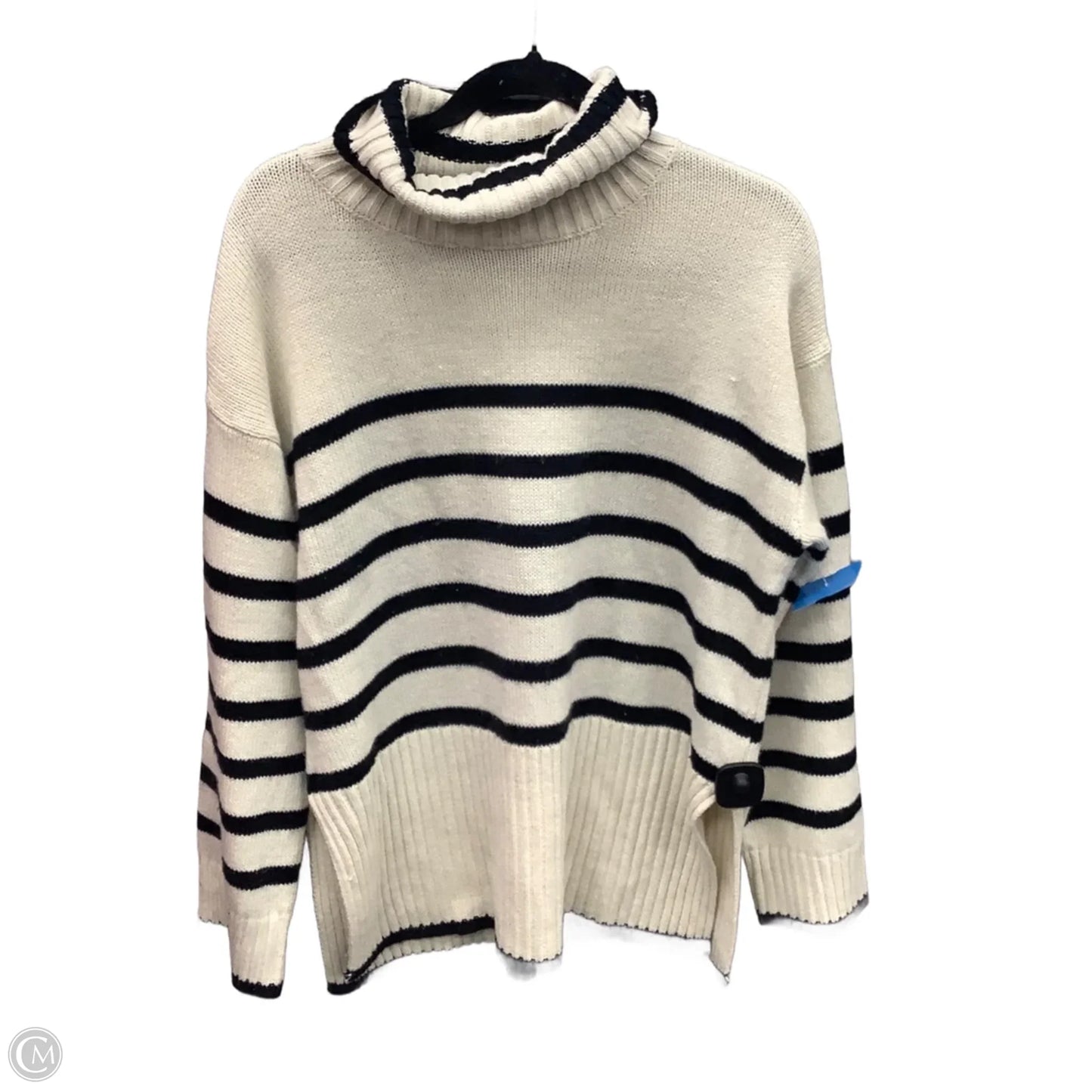 Sweater By Cozy In Striped Pattern, Size: M