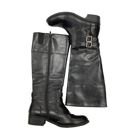 Boots Ankle Flats By Arizona In Black, Size: 9.5