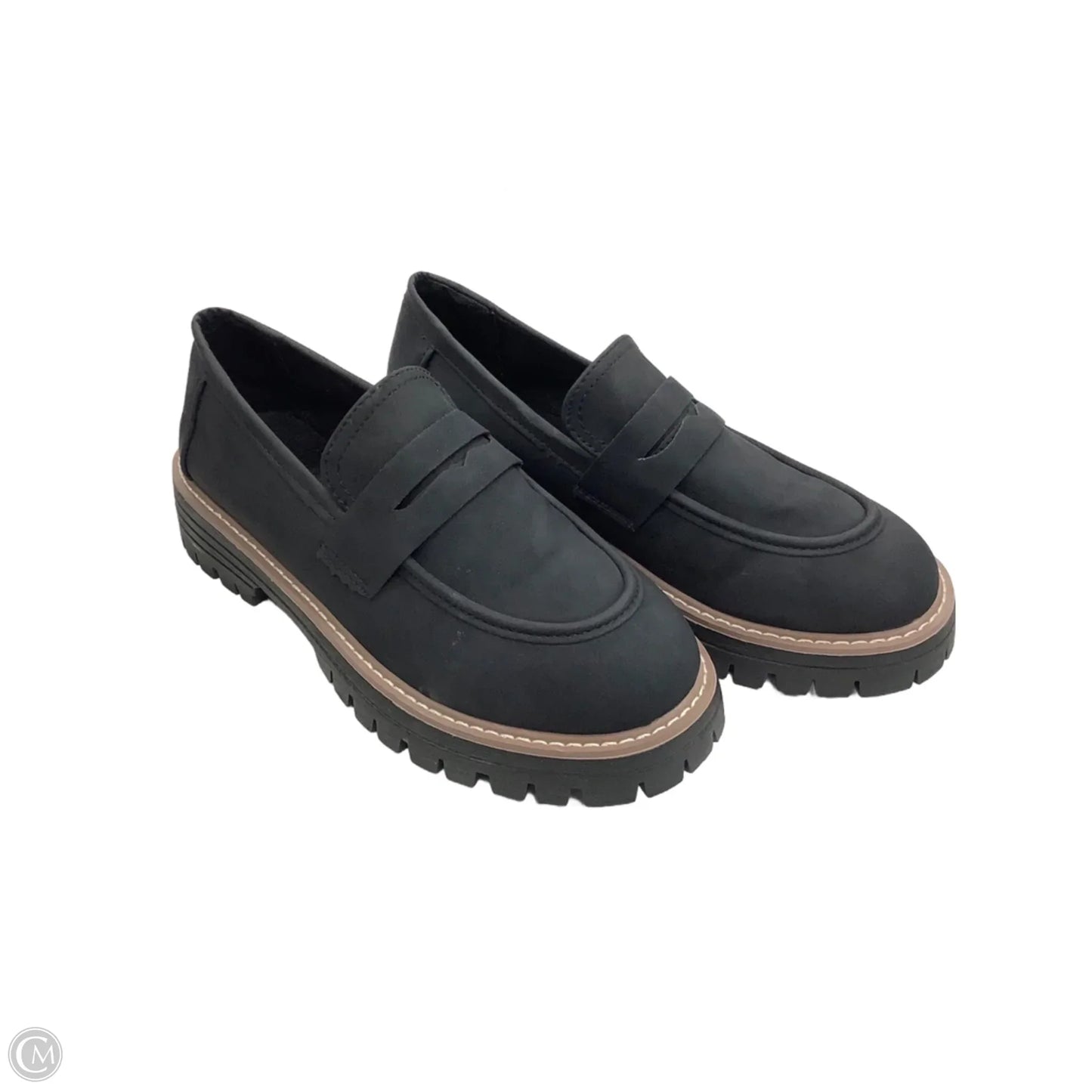 Shoes Flats By Clothes Mentor In Black, Size: 9