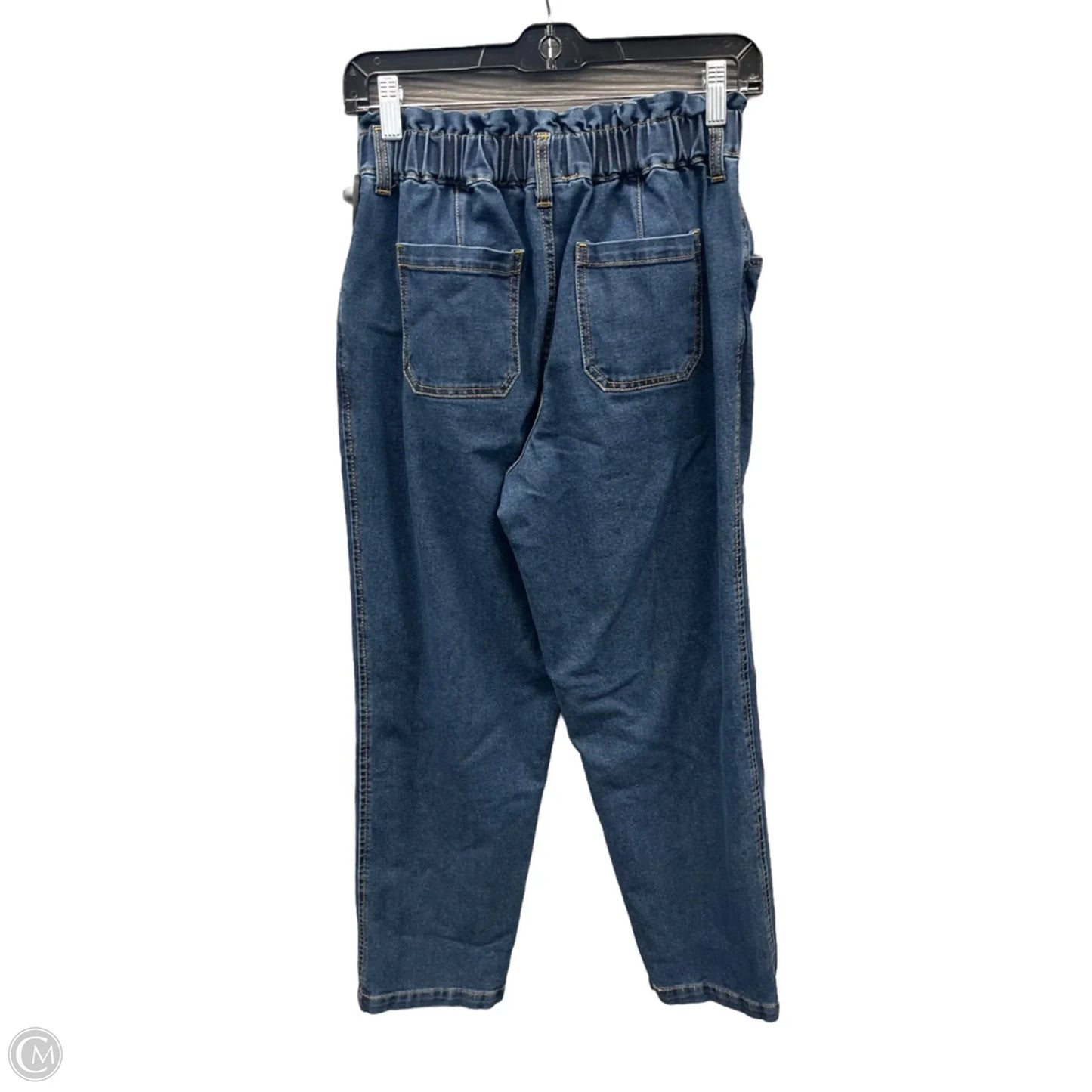 Jeans Straight By Time And Tru In Blue Denim, Size: 4