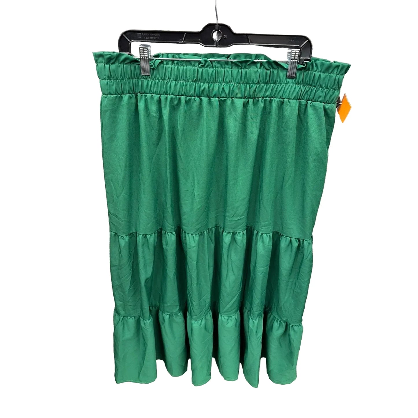 Skirt Maxi By Shein In Green, Size: 20