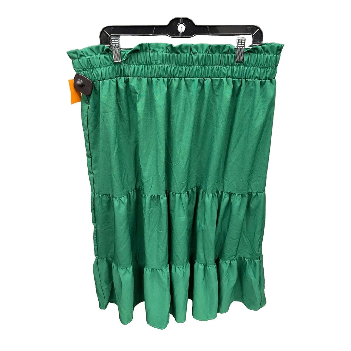 Skirt Maxi By Shein In Green, Size: 20