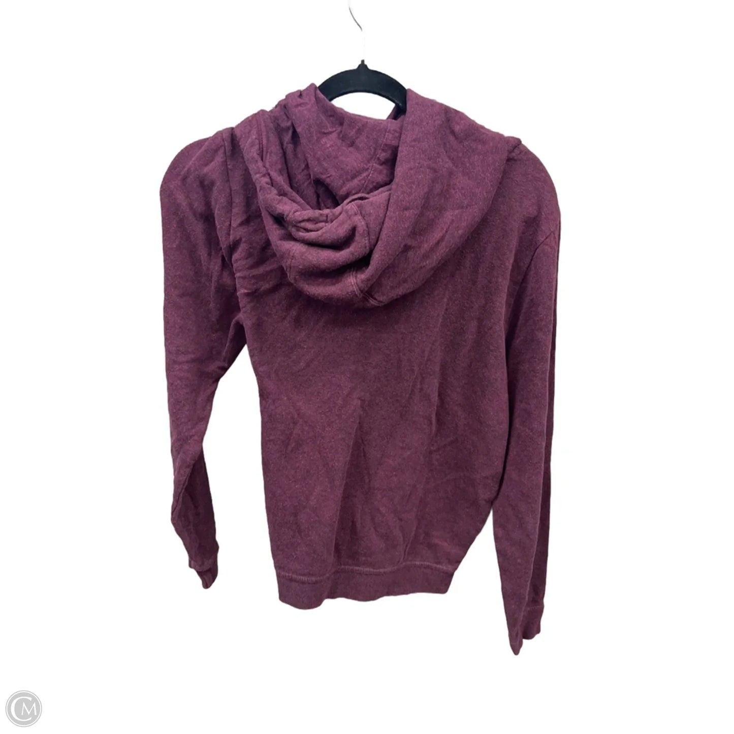 Athletic Sweatshirt Hoodie By Nike Apparel In Purple, Size: M