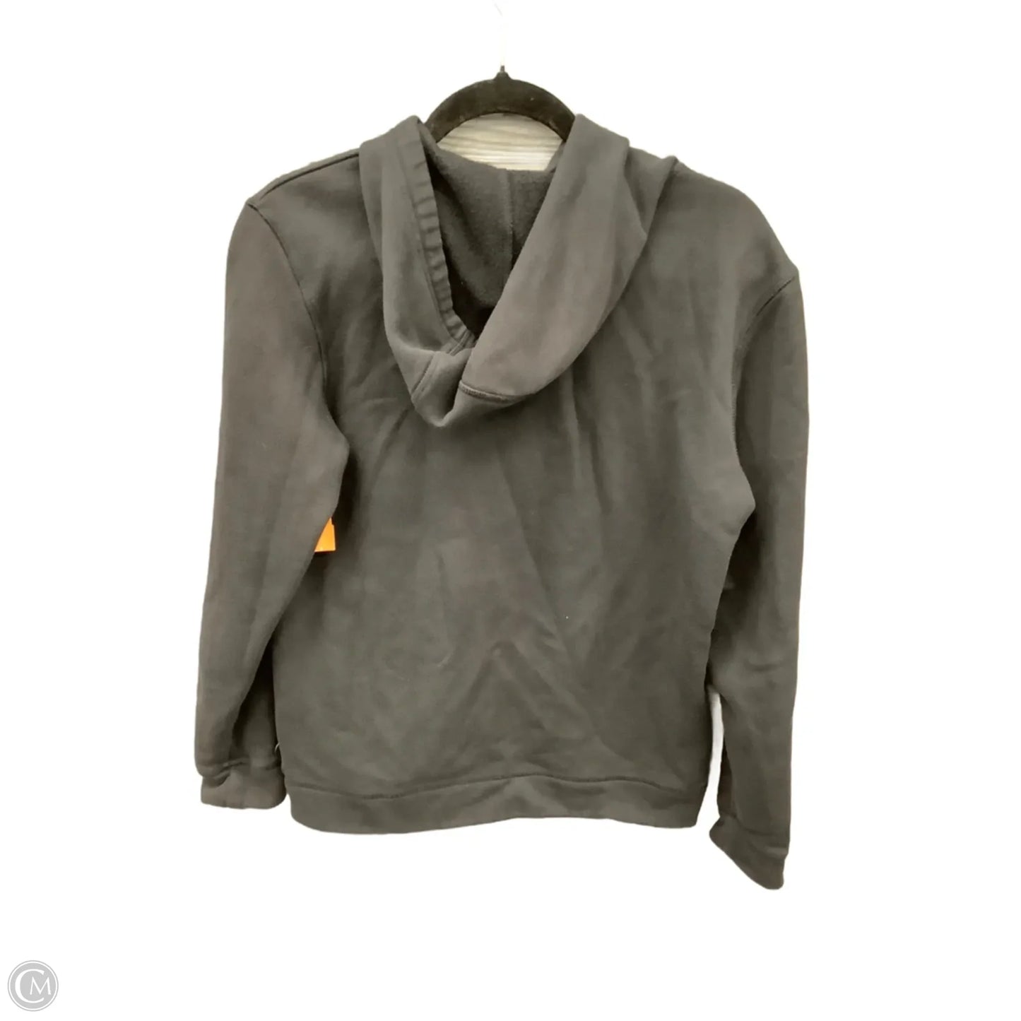 Athletic Sweatshirt Hoodie By Adidas In Black, Size: M