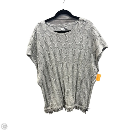 Sweater Short Sleeve By Sonoma In Grey, Size: S