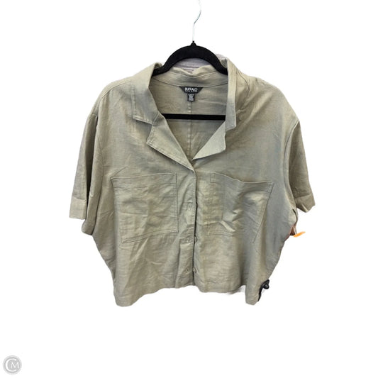 Top Short Sleeve By Buffalo David Bitton In Green, Size: Xl