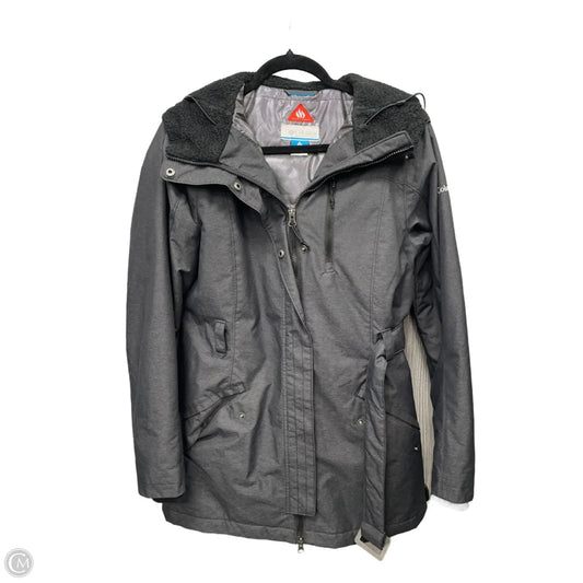 Coat Parka By Columbia In Black, Size: M