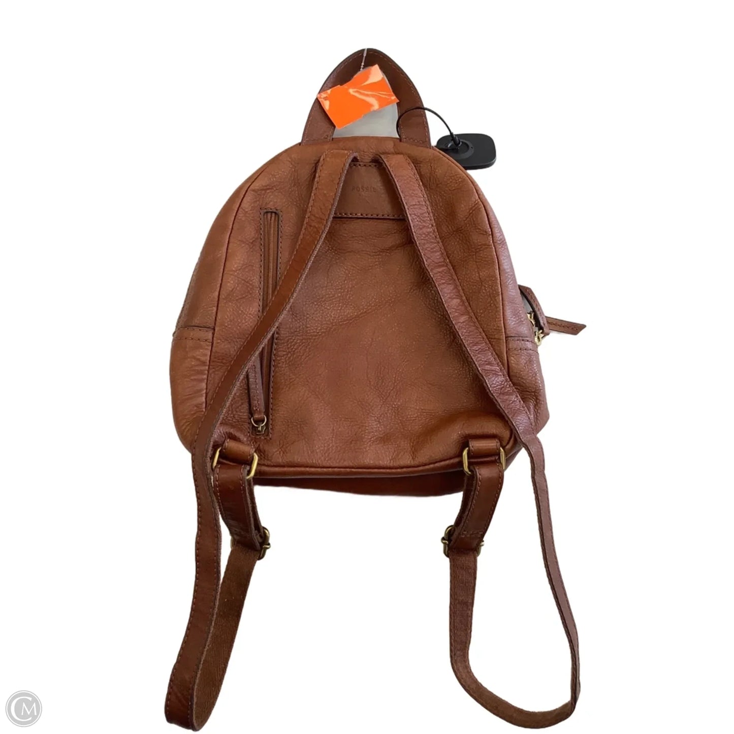 Backpack Leather By Fossil, Size: Small