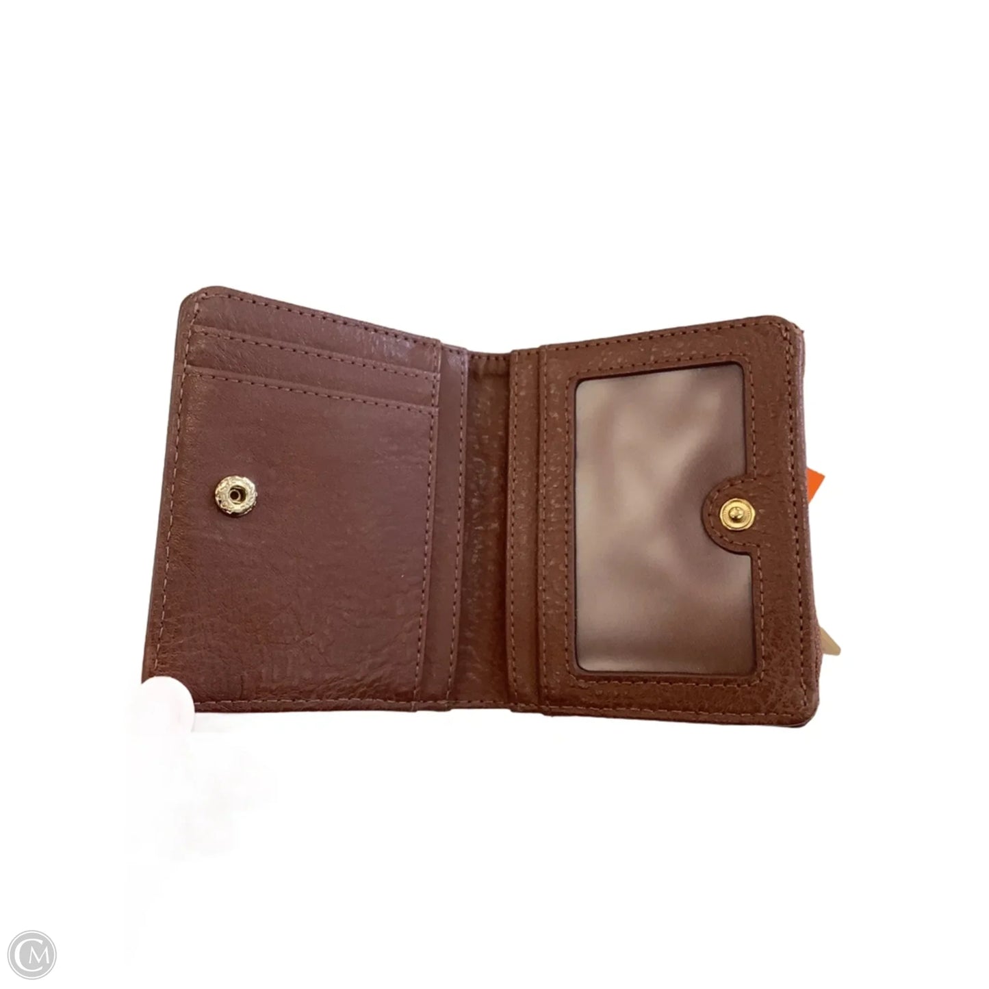 Wallet Leather By Fossil, Size: Small