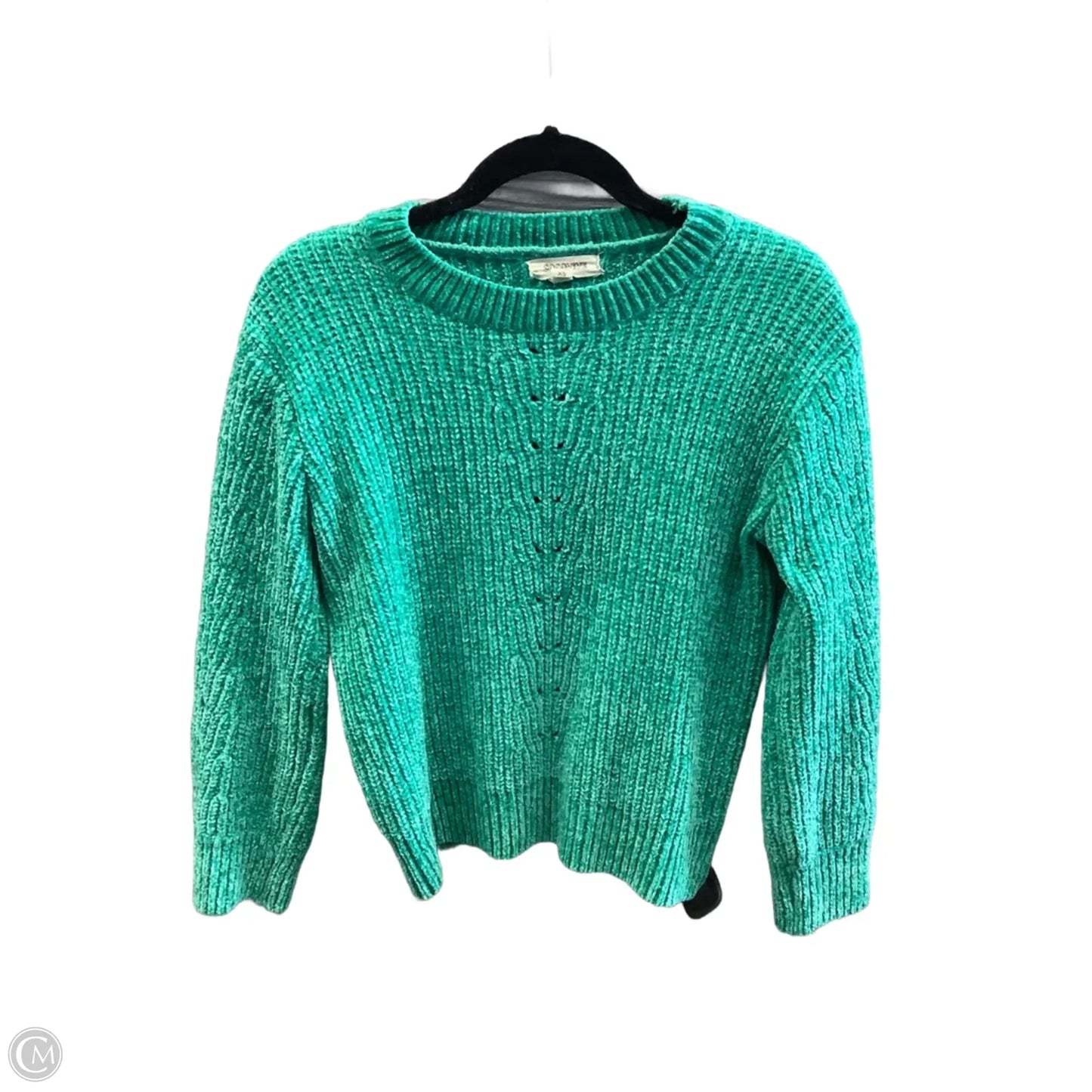 Sweater By Clothes Mentor In Green, Size: Xs