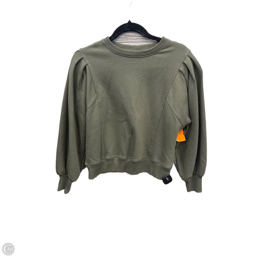 Sweatshirt Crewneck By A New Day In Green, Size: Xs